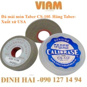 Đá mài mòn Taber CS-10f — Giải pháp đo mài mòn nhẹ chuẩn USA