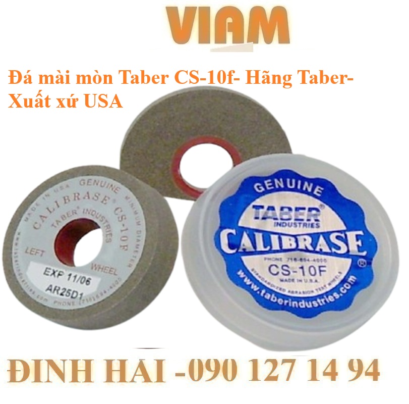 Đá mài Taber CS-10F: Đặc điểm & Ứng dụng chính xác
