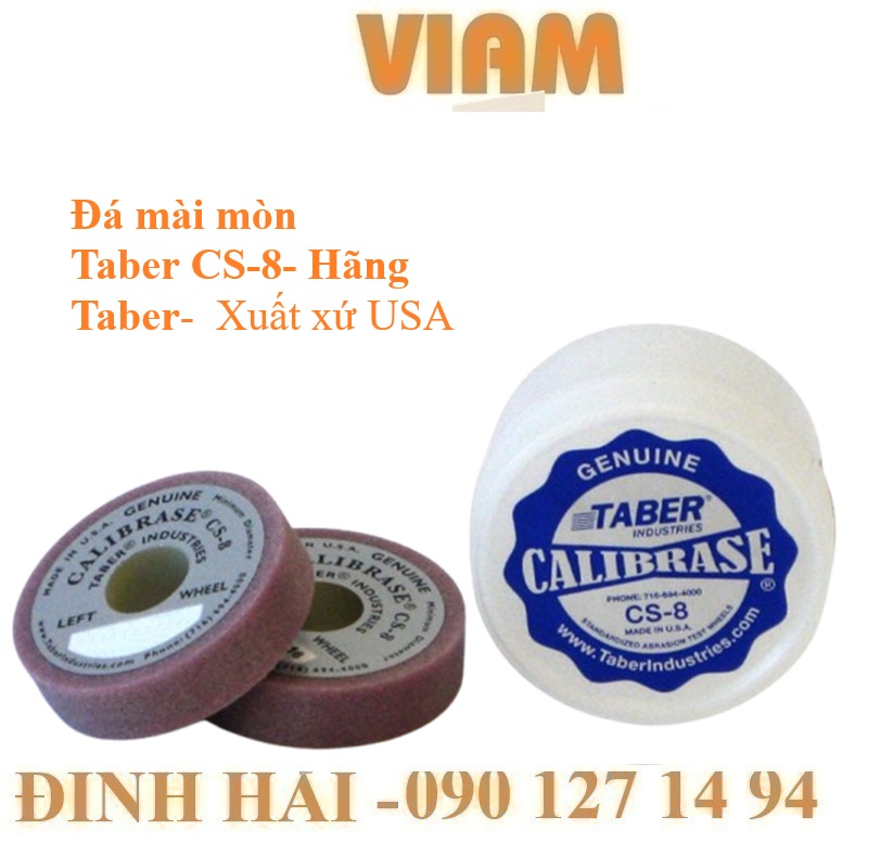 Đá Mài Taber CS-8: Giải Pháp Hoàn Hảo Cho Kiểm Tra Mài Mòn Nhẹ