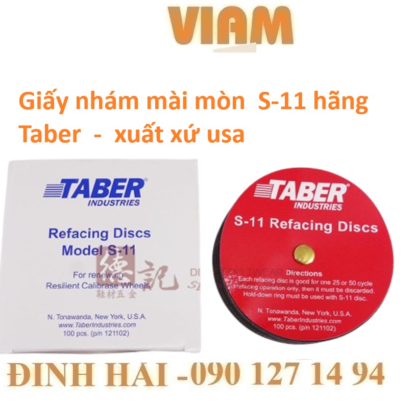 Giấy Mài Taber S-11: Công Dụng & Cách Sử Dụng Chuẩn Xác