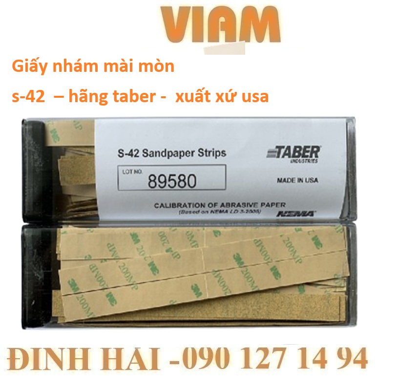 Tối ưu Hiệu Quả với Giấy Mài Taber S-42: Tất Tần Tật