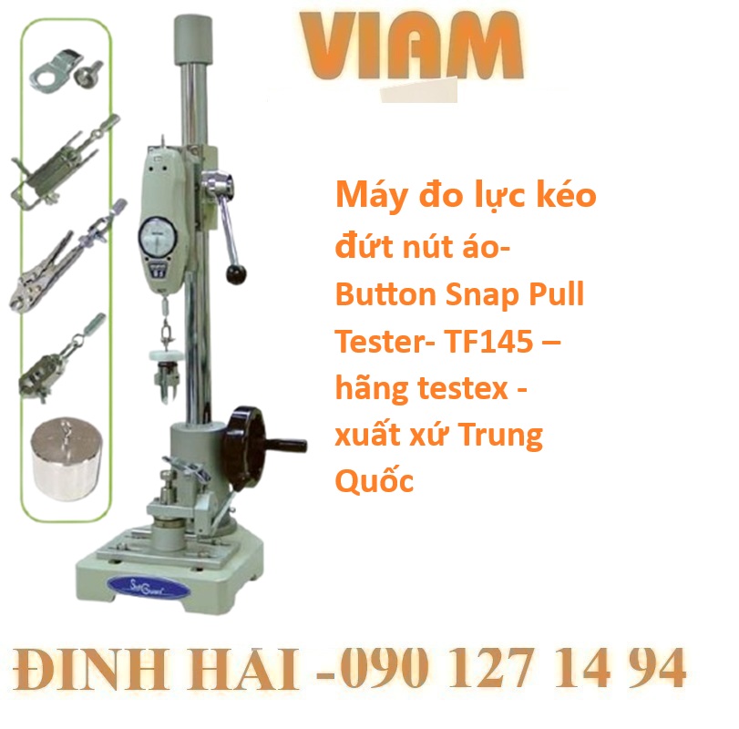 Máy Đo Lực Kéo Đứt Cúc Áo: Giải Pháp Chất Lượng Cho Ngành May Mặc
