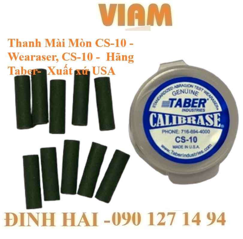 Thanh mài Taber CS-10 bộ 10 thanh – Hướng dẫn chọn & sử dụng