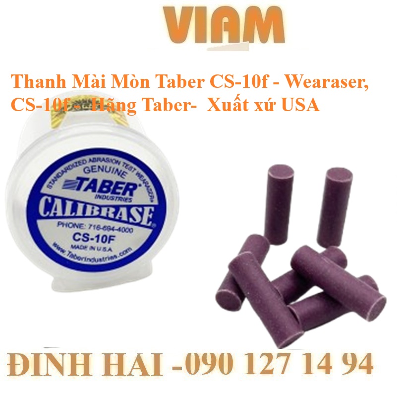 Thanh mài Taber CS-10F (10 thanh/hộp): Giải pháp “F5” bánh xe mài