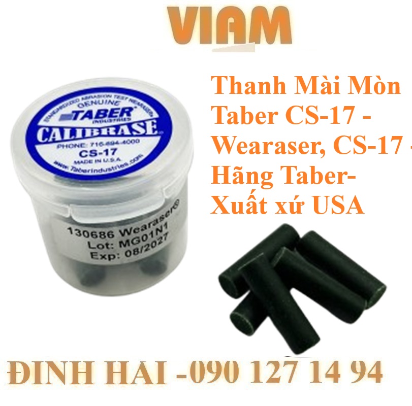 Thanh mài CS-17 loại 10 thanh Taber USA