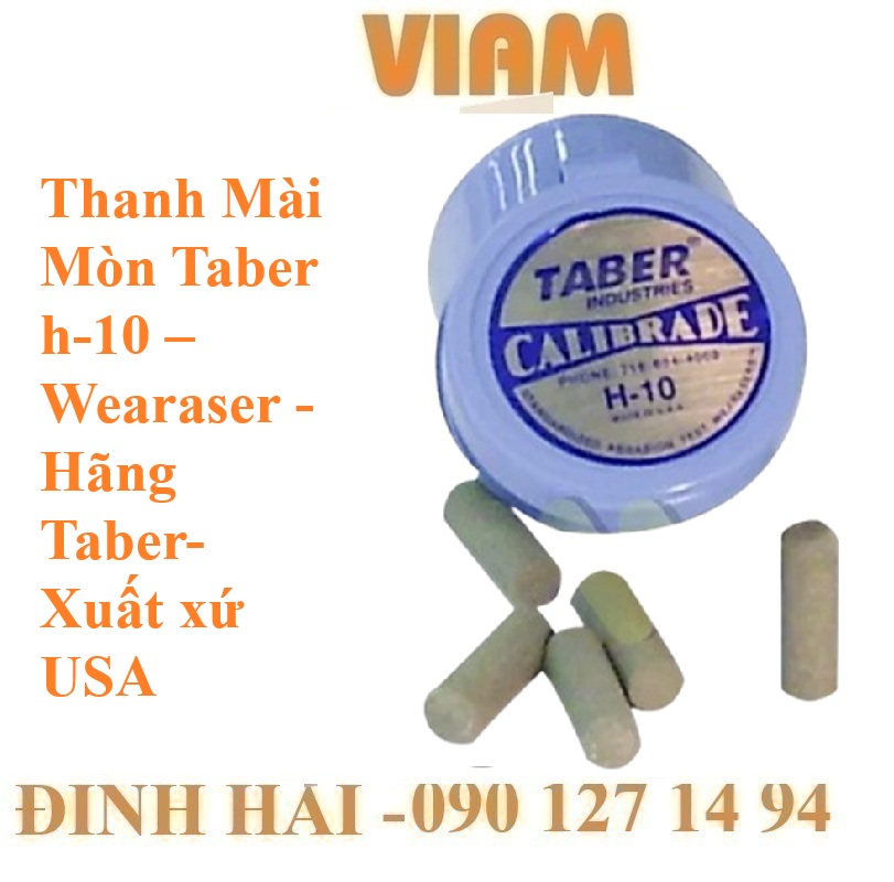 Thanh Mài H-10 Taber: Giải Pháp Kiểm Tra Mài Mòn Mạnh Mẽ Từ USA