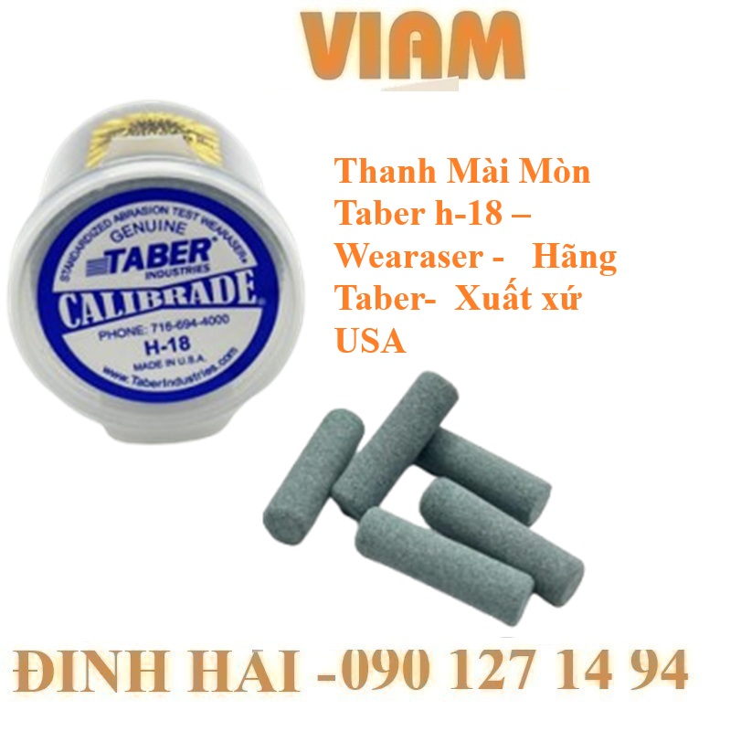 Thanh Mài H-18 Taber 5 Thanh – Giải Pháp Test Mài Mòn Nặng Chất Lượng Mỹ