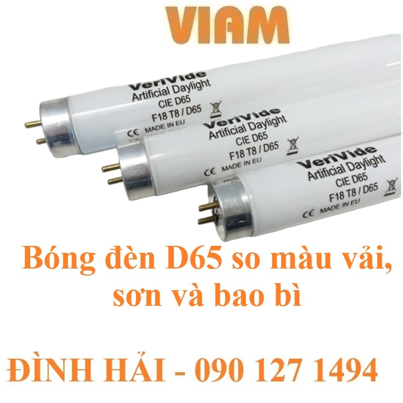 Bóng Đèn D65 So Màu Verivide F18T8/D65
