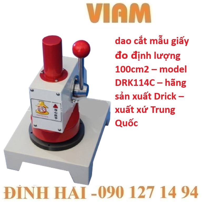 Dao Cắt Mẫu Định Lượng: Chìa Khóa Kiểm Soát Chất Lượng Giấy Kraft & Carton