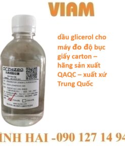 Dầu glicerol cho máy đo độ bục giấy carton – QAQC (Trung Quốc)