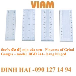  Thước Đo Độ Mịn Của Sơn  – Fineness of Grind Gauges