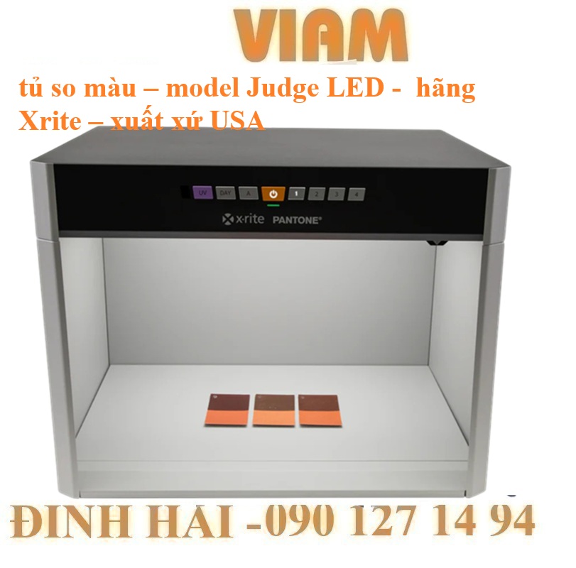 Tủ So Màu JUDGE LED X-Rite: Giải Pháp Chuẩn Đúng Cho Công Nghiệp