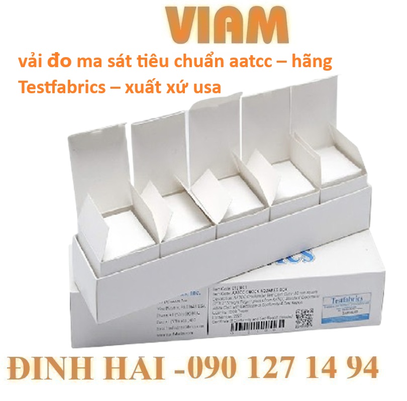 Xác Định Bền Màu Ma Sát Vải: Vải Đo Ma Sát là Gì?