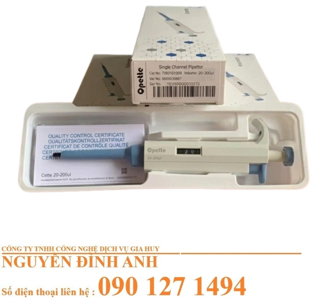 Micropipet Tự Động 1 Kênh: Sự Lựa Chọn Hoàn Hảo Cho Phòng Thí Nghiệm